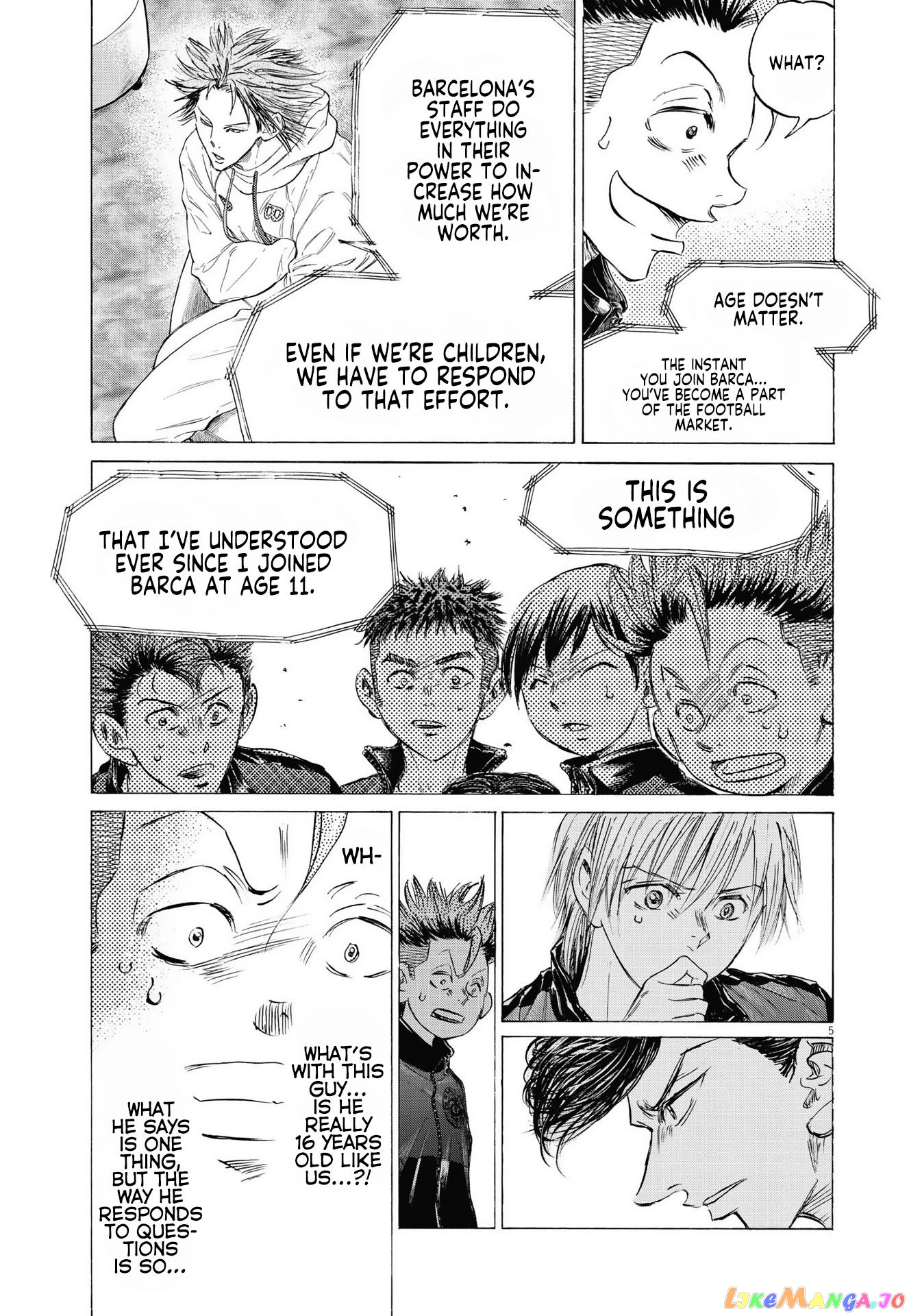 Ao Ashi, Chapter 341 image 06